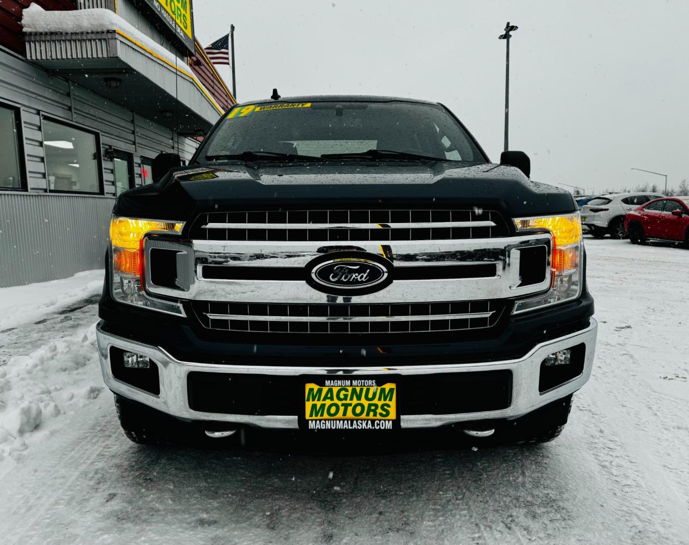 2019 Blue /Gray Ford F-150 XLT SuperCrew 5.5-ft. Bed 4WD (1FTEW1E55KK) with an 5.0L V8 OHV 32V engine, 6A transmission, located at 1960 Industrial Drive, Wasilla, 99654, (907) 274-2277, 61.573475, -149.400146 - Photo#8